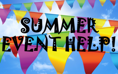 Summer Event Helpers Needed!
