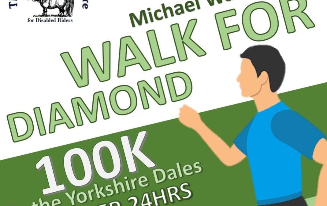 Support Mike’s 100km in 24h for Diamond!