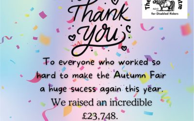 Autumn Fair Thank you!