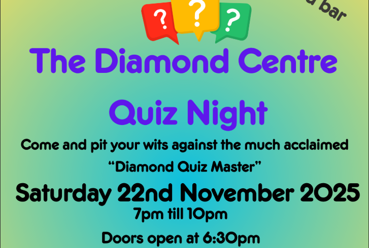 Come to our Diamond Quiz Night!